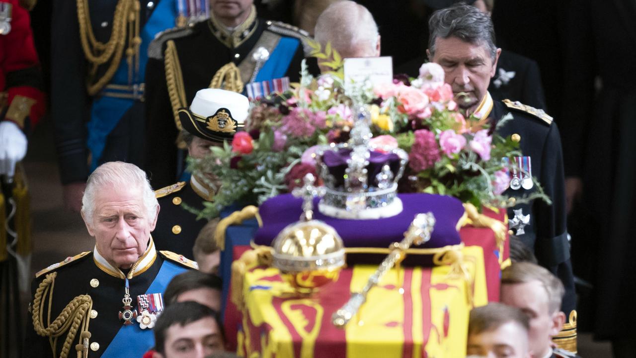 The Queen has been officially laid to rest in Windsor Castle. Picture: Danny Lawson - WPA Pool/Getty Images