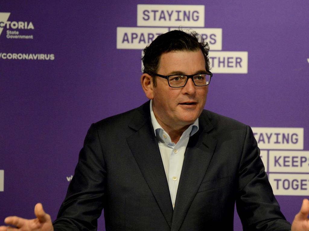 Time will tell how voters react to Daniel Andrews’ virus regime. Picture: NCA NewsWire / Andrew Henshaw