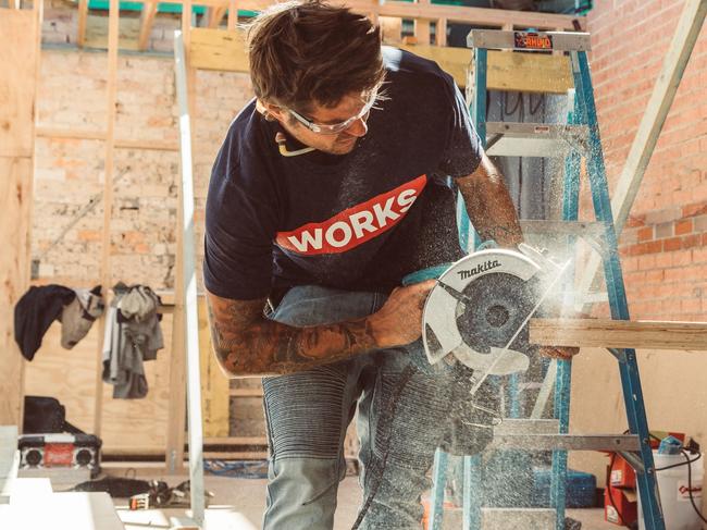 WORKS workwear jeans by Melbourne-based Saint Motorcycle Clothing Co. Pic: Saint