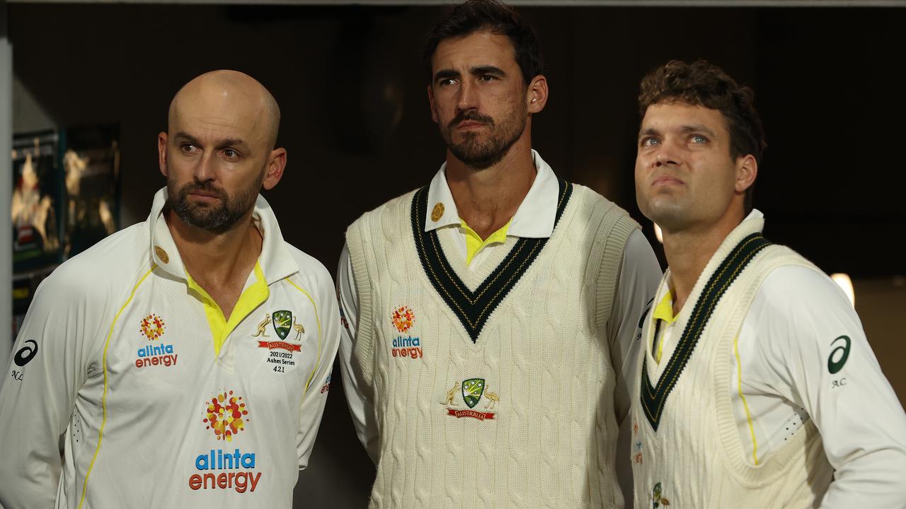 The Aussie players were raring to go. Photo by Robert Cianflone/Getty Images