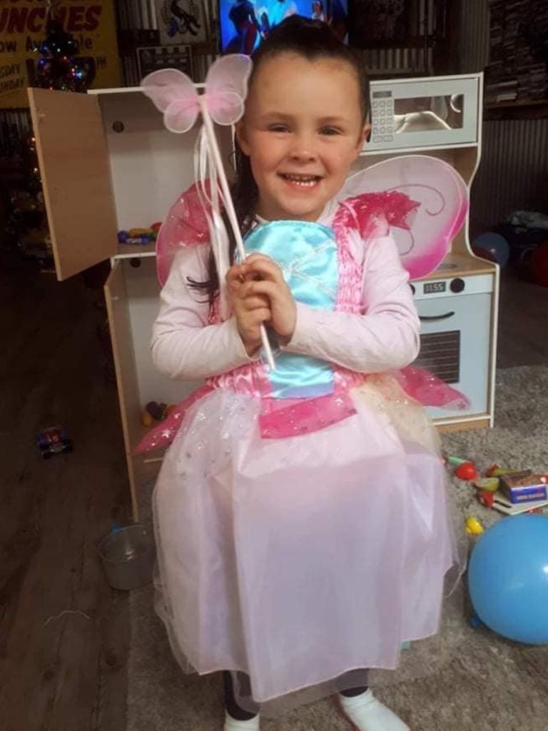 Four year old girl Shayla Phillips has been found after she went missing from the Tasman Peninsula for more than 48 hours. Picture: Facebook