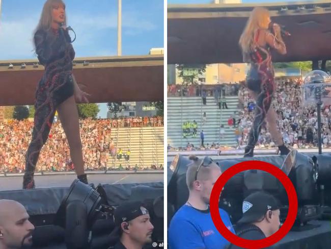 Fans spot intense detail at Taylor Swift show