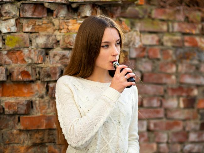 In a schools survey, more than 20 per cent of 16-17 year olds had vaped in the past month.