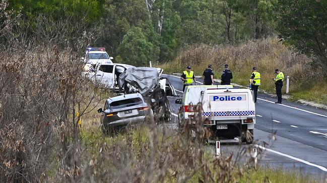 A local woman died in a fatal head-on crash on the Cunningham Hwy near Caswells Lane at Mutdapilly in 2019.