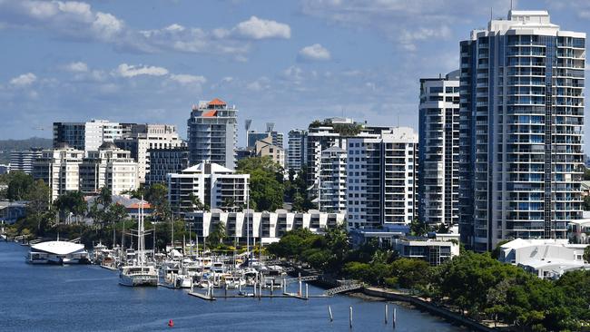 Strong migration and investment prospects is driving the rise in home prices in Brisbane. Picture: John Gass.