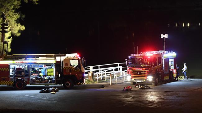 Locals said there was a large emergency service presence in the area. Picture: Gordon McComiskie