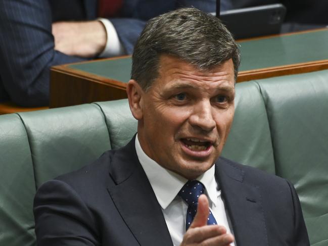 Opposition treasury spokesman Angus Taylor says Scott Morrison doesn’t need to apologise. Picture: Martin Ollman / Getty Images