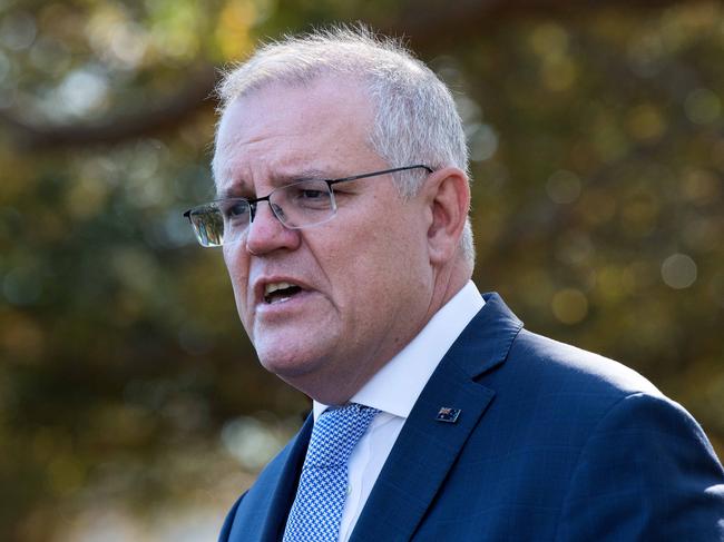 Prime Minister Scott Morrison. Picture: NCA NewsWire/Bianca De Marchi