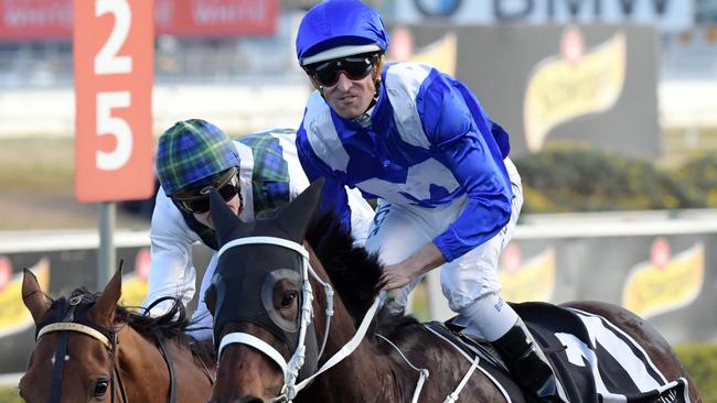 Race 7 — 3:50PM TATTERSALLS CLUB CHELMSFORD STAKES (1600 METRES). Winner 'Winx' takes out her 19th straight win. Ridden by Hugh Bowman. Trained by Chris Waller. (NEWS CORP/Simon Bullard)