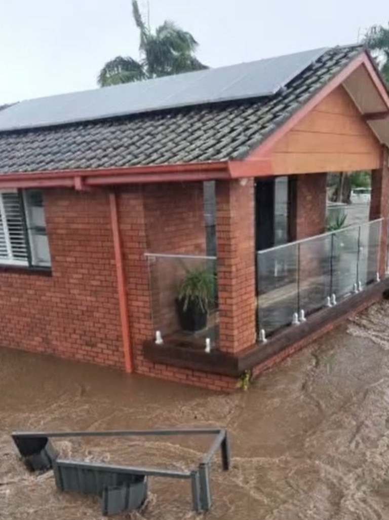 They weren’t expecting this much water. Picture: Facebook