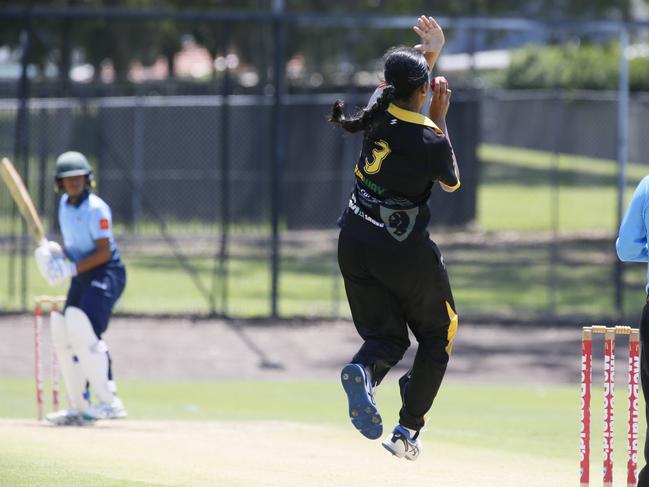 Tanishka Reddy strikes a textbook pose. Picture Warren Gannon Photography