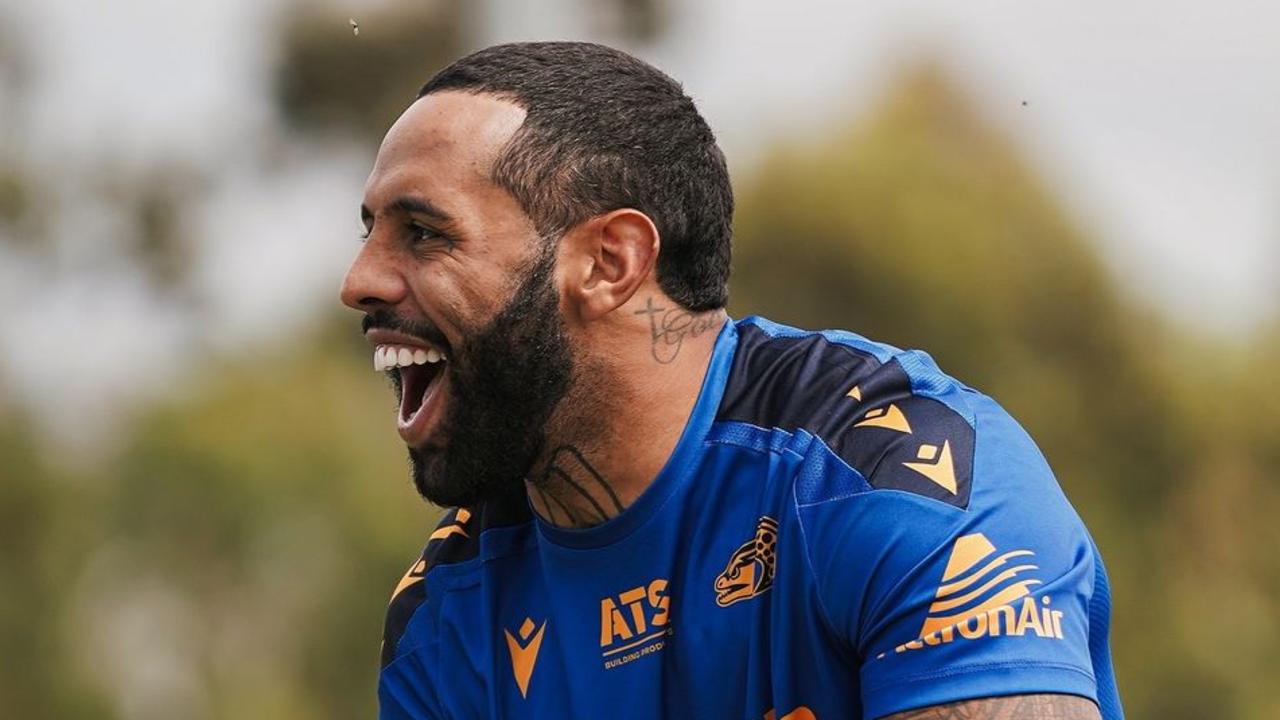 Jason Ryles and Josh Addo-Carr worked closely together at the Storm. Picture: Instagram