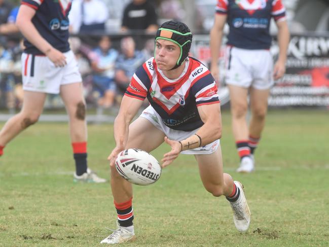 Kirwan State High School hosts St Patrick's College, Mackay, in round 1 of the 2025 Aaron Payne Cup. Picture: Evan Morgan