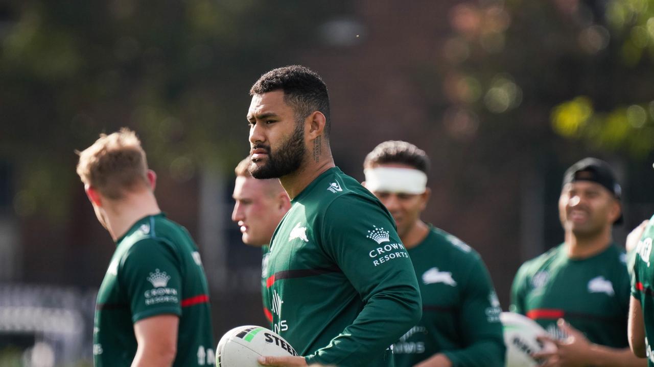 New South Sydney recruit Daniel Suluka-Fifita training at Redfern Oval, Source: South Sydney Rabbitohs