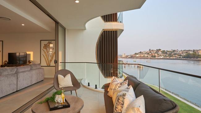 This three-bedroom unit at 27/39 Byron St, Bulimba, sold for $2.365m in March.