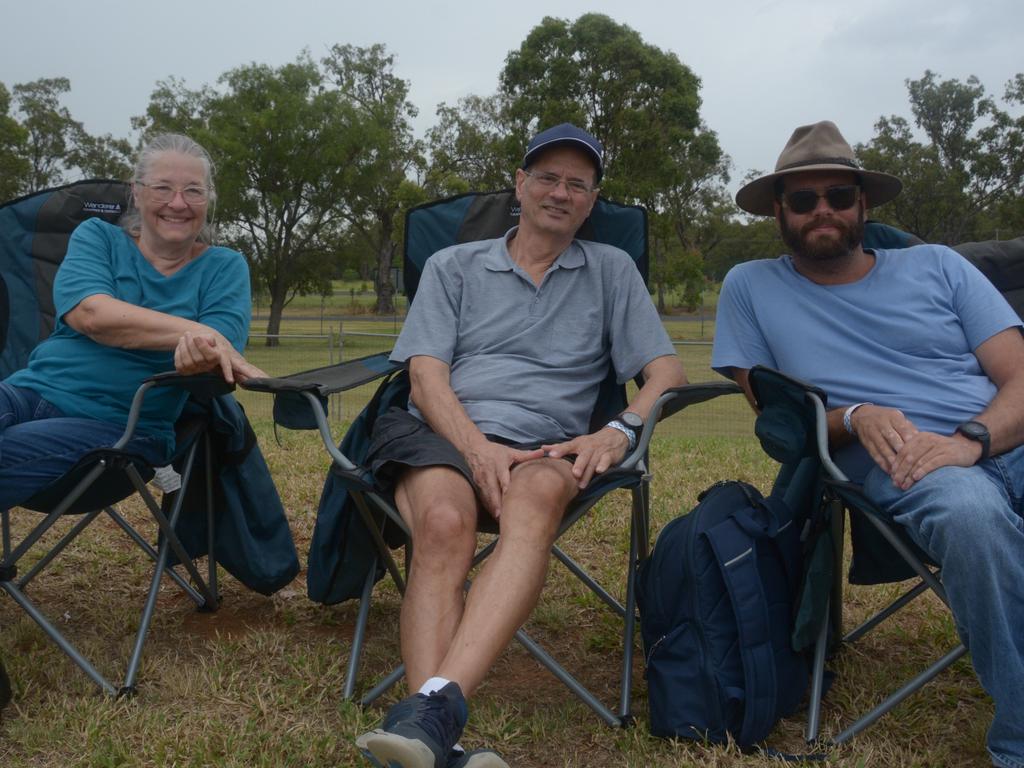 Ruth, Oswald and Robert at Melon Rodeo