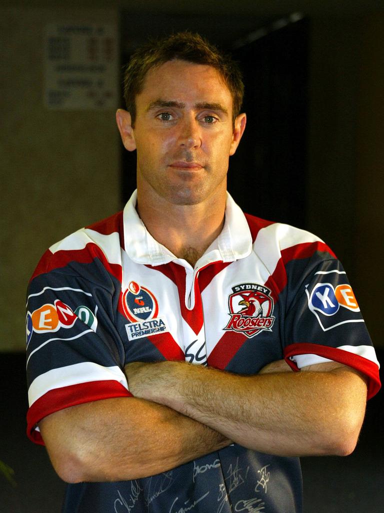 Brad Fittler joined the Roosters from Penrith. Picture: Brett Costello.