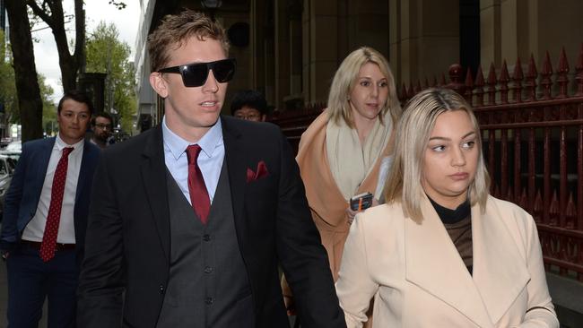 Richard Vincec arrives to his plea hearing at the Supreme Court. Picture: Mal Fairclough, AAP Image.