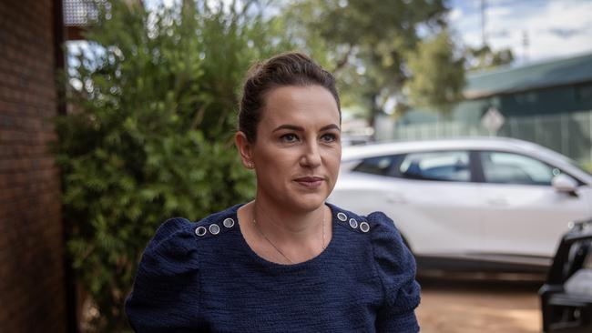 Chief Minister Lia Finocchiaro says Ms Scrymgour had “never raised” her concerns. Photo: Liam Mendes / The Australian