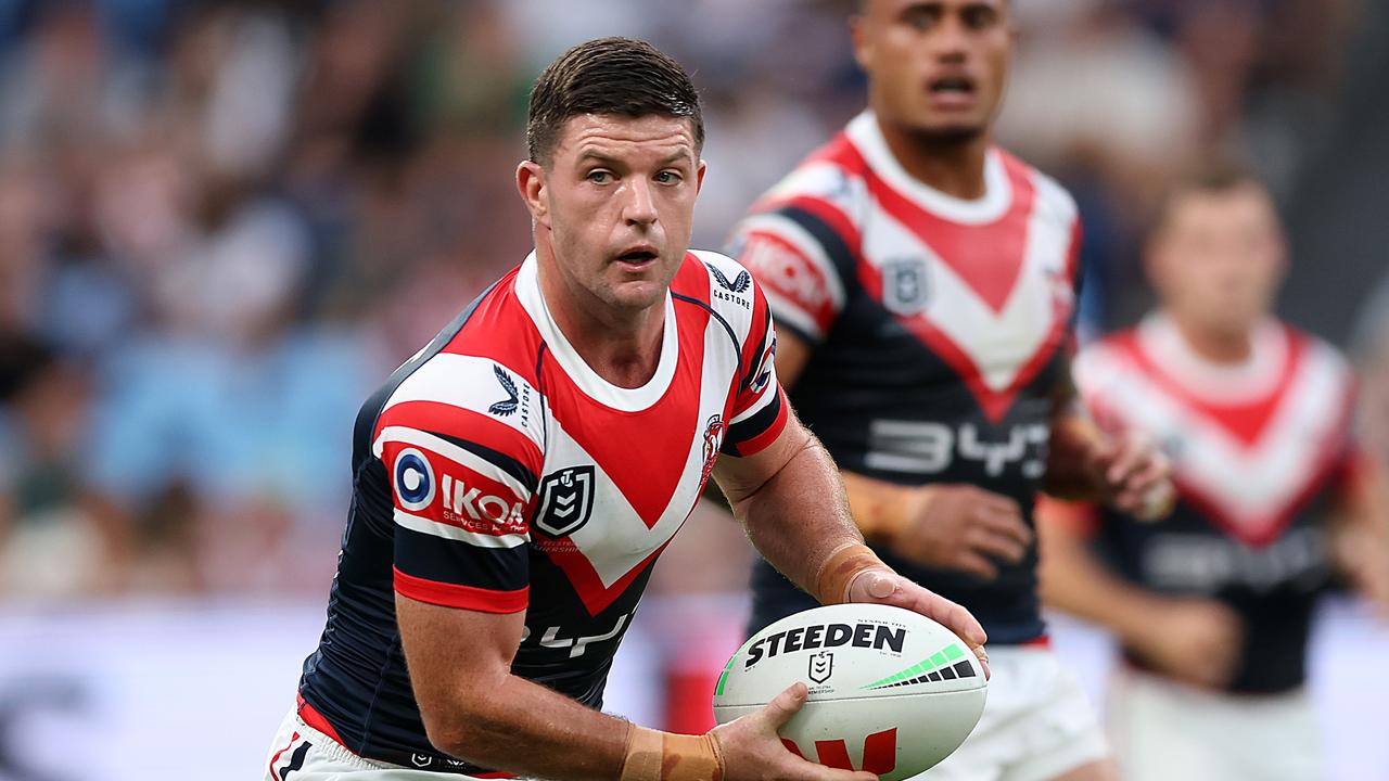 Chad Townsend could be dropped by the Roosters. (Photo by Mark Metcalfe/Getty Images)