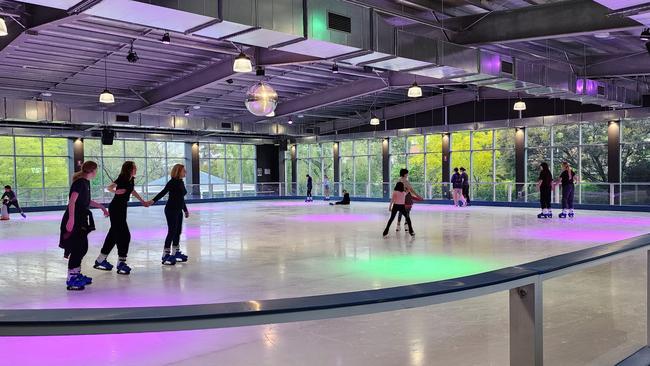 Inside the new ice skating rink. Source: Fairmont Resort