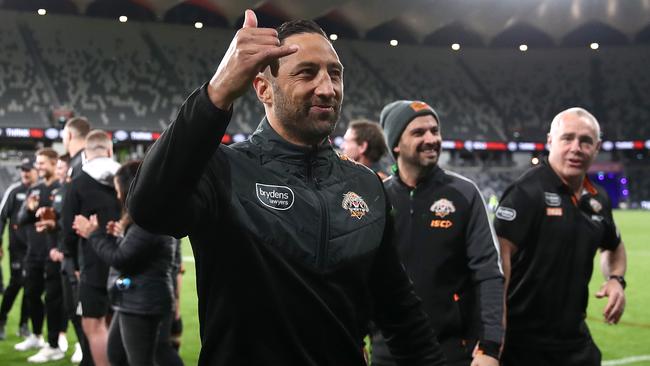 Benji Marshall is believed to be a big fan of Sharks centre Jesse Ramien. (Photo by Cameron Spencer/Getty Images)