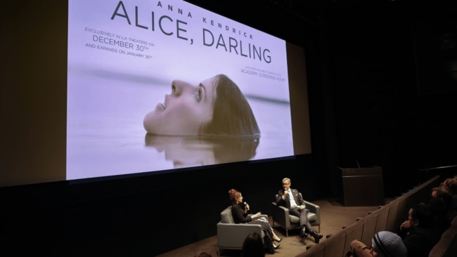 Anna Kendrick attended a screening of her film Alice, Darling. Image: Getty.