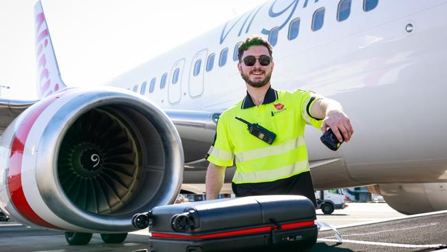 Virgin Australia also recently expanding its baggage tracking tech. Picture: Virgin Australia