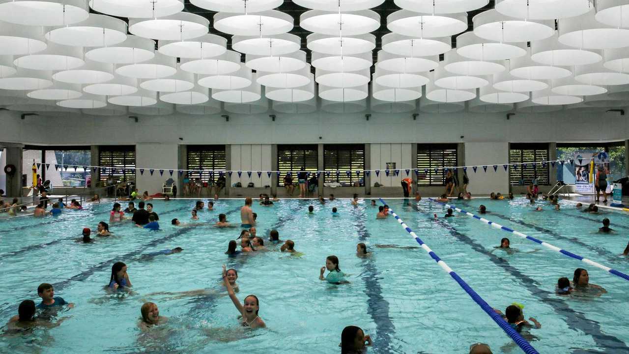 Gympie's heated pool is to remain closed until early next week as the council works to repair an issue with the roof. Picture: Jacob Carson