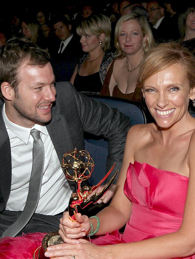 Toni and Dave at The Emmys. Photo: Mark Davis/CBS via Getty Images