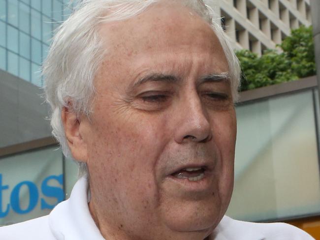 Federal Court Brisbane Sittings Clive Palmer arrives at court to appear in QNI hearing  Photographer Philip Norrish NO BY LINE