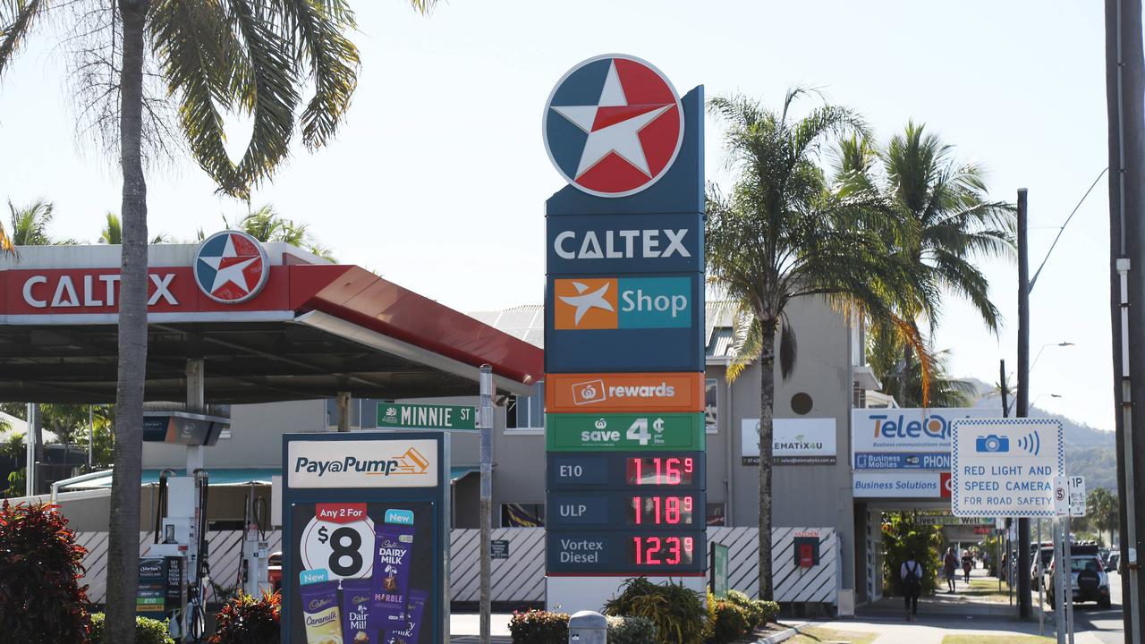 Chevron says it will bring back the Caltex brand in Australia ‘once we are contractually able’. Picture: Stewart McLean