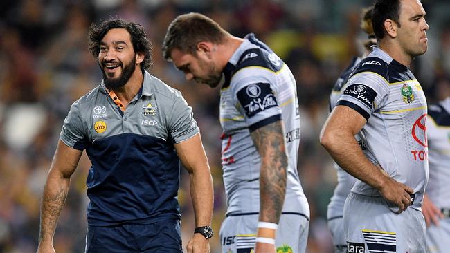 Thurston has acted as an unofficial assistant coach during his injury lay-off.