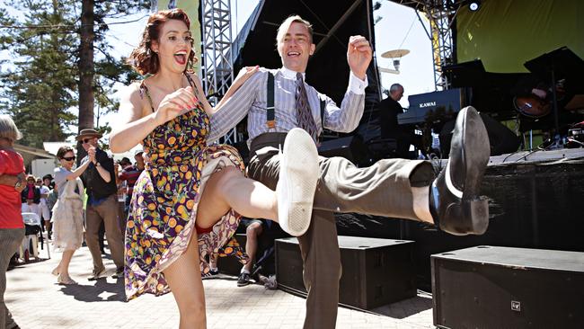 Try your swing dancing moves on Saturday. Picture: Adam Yip