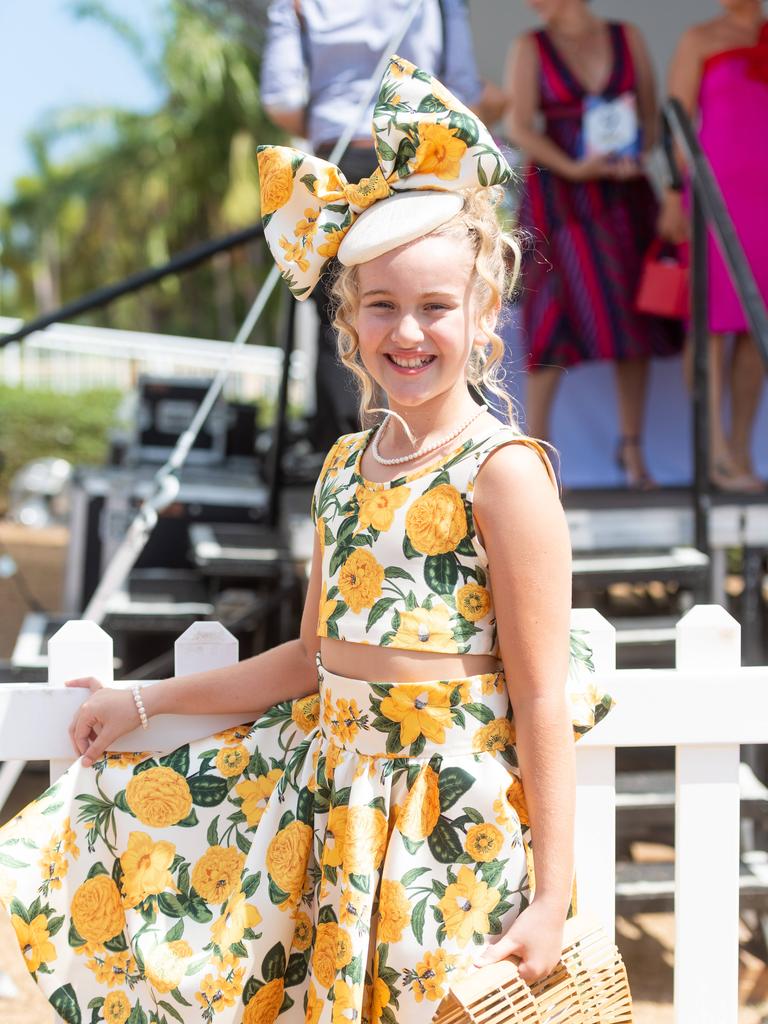 Fashions on the Field competitor Eloise Watson. Picture: Che Chorley