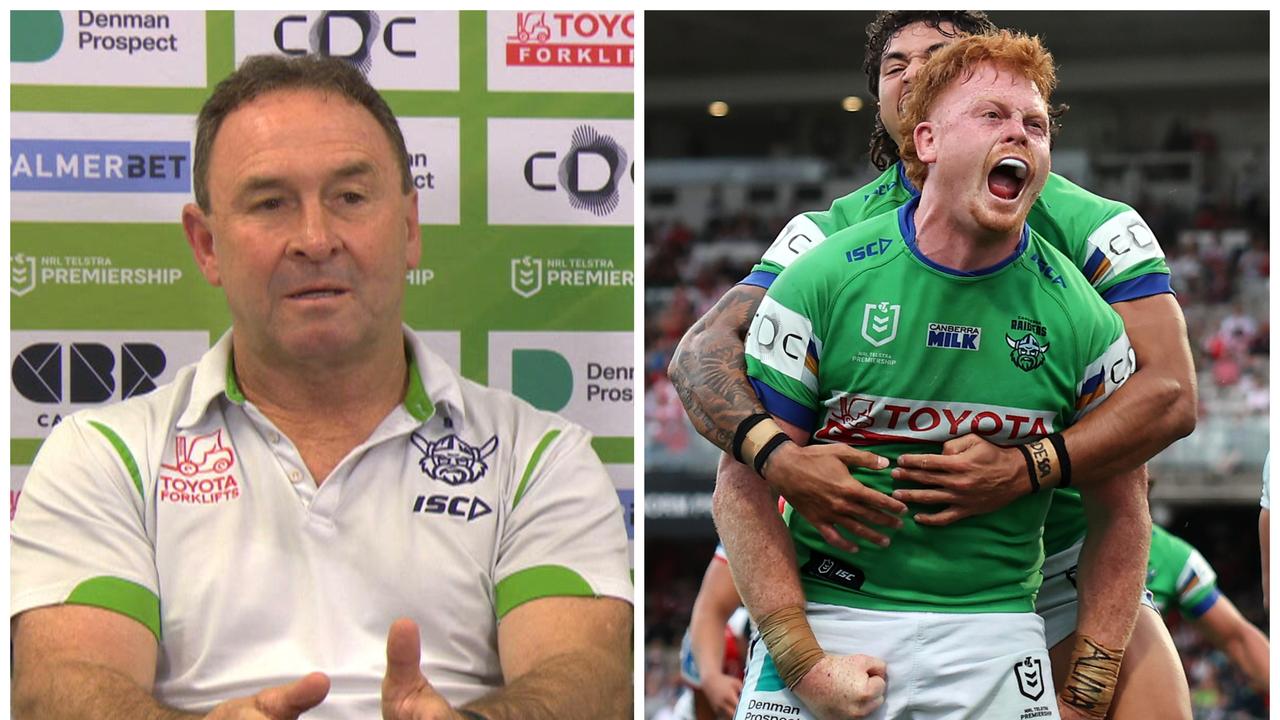 Ricky Stuart and Corey Horsburgh.