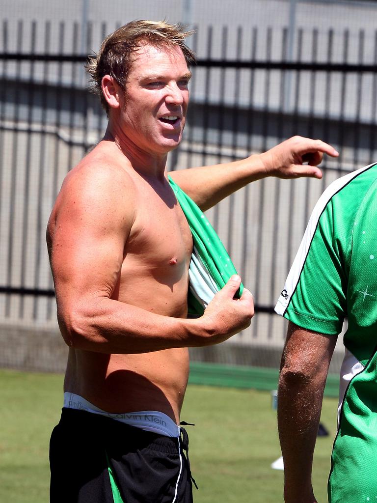 16/12/2011 CRICKET: Shane Warne. Training. Shane Warne.