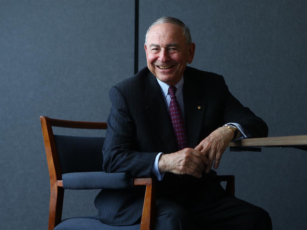 Former ABC chairman Maurice Newman says the ABC is a ‘self-serving collective’. Picture: Hollie Adams/The Australian