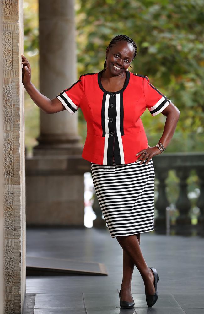 Senator Lucy Gichuhi is South Australia’s new accidental politician. Picture: Dylan Coker