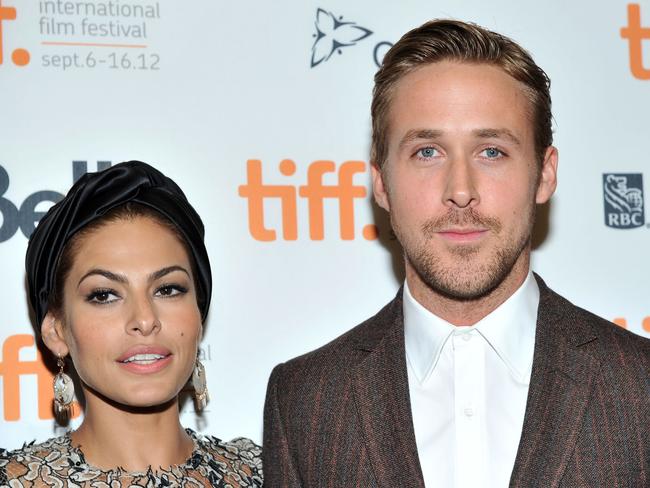 Eva Mendes and Ryan Gosling. Picture: Sonia Recchia