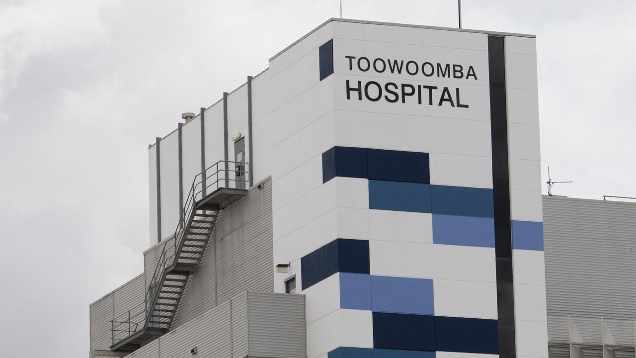 The exterior of the Toowoomba Hospital after a new coat of paint, as seen from Pechey St, Wednesday, November 26, 2014. Photo Kevin Farmer / The Chronicle