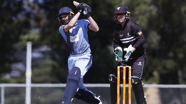 Cricket. CTPL. Ihsan Ul-Haq Lindisfarne. Lindisfarne V Glenorchy. Picture: Nikki Davis-Jones