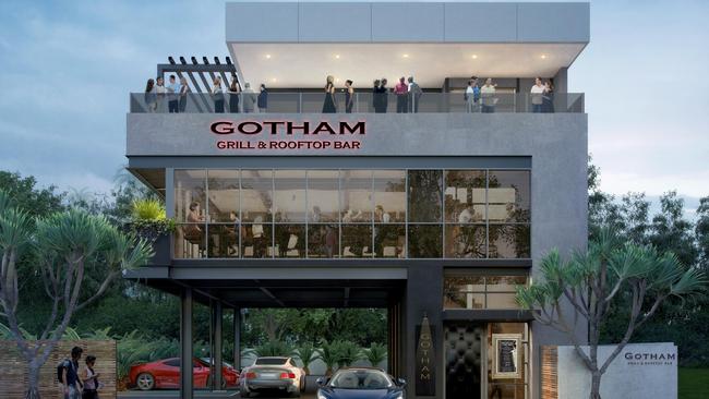 Gotham Grill and Rooftop Bar the newest venue from Daniel Ridgeway. Located at Runaway Bay.