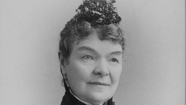 A studio portrait of suffragist Mary Lee in 1880. Picture: State Library of South Australia