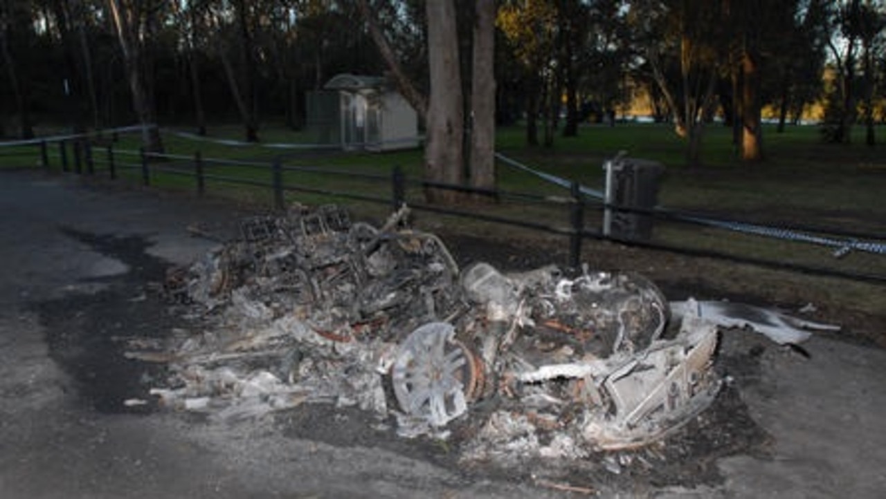 The Audi was located burnt out in a car park at Milperra two days later, and detectives have been able to establish links to three other shootings in Sydney.