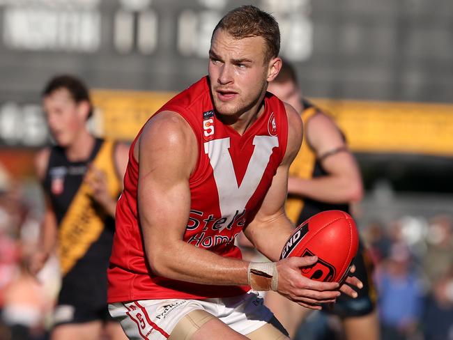 Andrew Moore in an appearance for North Adelaide.