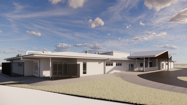 The planned desing of the new Tara Hospital. Photo: Darling Downs Health.