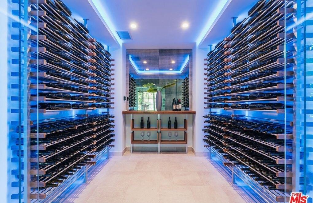 The posh wine cellar. Picture: Realtor