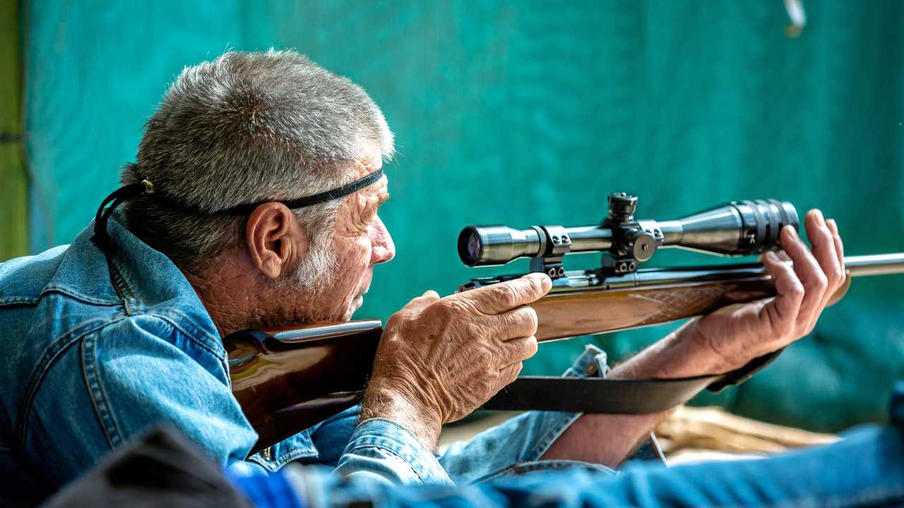 Small Bore - Silhouette Shootout (Final) - Matt Murillo Gympie. Picture: LEEROY TODD