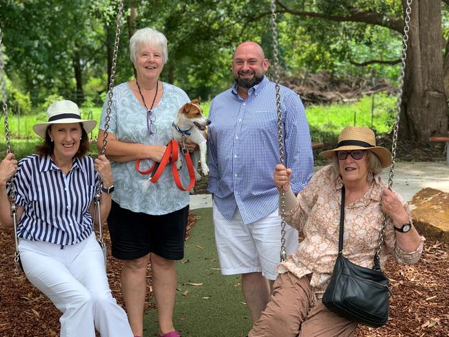 Port Macquarie MP Leslie Williams (far left) was elected 2011